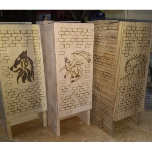 Dice Tower - Handmade Solid Hardwood